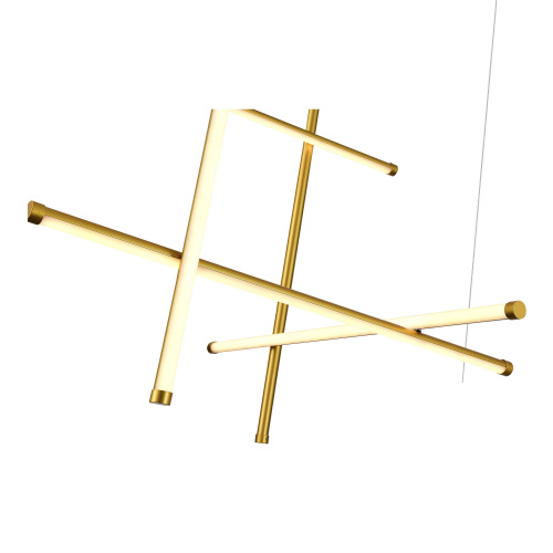 SL6207.203.70 Светильник подвесной ST-Luce Матовое золото LED 1*70W 3000K RETICO фото 3