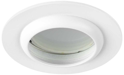 Светильник встраиваемый алюминиевый ЭРА KL109 WH под лампу MR16 GU5.3 белый матовый Б0061823 фото 5