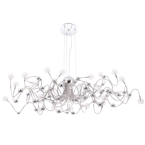 Crystal Lux Люстра Crystal Lux MEDUSA SP30 CHROME Crystal Lux Люстра Crystal Lux MEDUSA SP30 CHROME