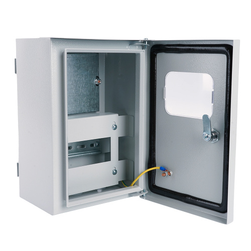 Шкаф учетно-распределительный навесной ЩУРн-1/6 STEKKER EBX60-3/1/6.1-54  IP54 (285*190*145) сталь, серия ArcaMetal фото 2