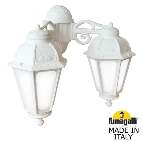 Fumagalli Светильник уличный настенный FUMAGALLI PORPORA/SABA DN K22.141.000.WYE27 DN фото 2 Fumagalli Светильник уличный настенный FUMAGALLI PORPORA/SABA DN K22.141.000.WYE27 DN фото 2