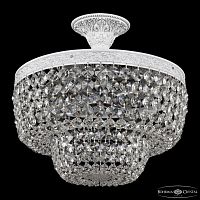 Люстра с хрустальными подвесками AL19101/35OL WMN Bohemia Ivele Crystal (Богемия Ивеле Кристалл)
