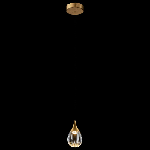 Подвесной светильник MD24001004-1A gold/clear фото 2 Подвесной светильник MD24001004-1A gold/clear фото 2
