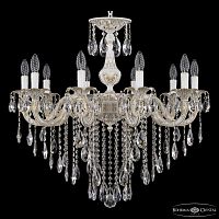 Люстра с хрустальными подвесками AL79101/10/250 B WMG Bohemia Ivele Crystal (Богемия Ивеле Кристалл)