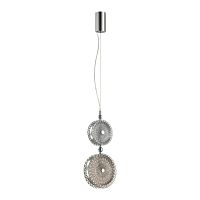 5416/13LB L-VISION ODL_EX23 144 хром/св.коричневый/серый металл/стекло Подвес LED 13W 4000K CARAMELLA