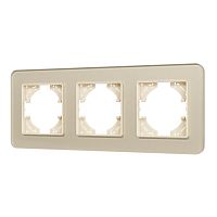 Рамка стеклянная FRM-OMALI-SFGS-3-GD Arlight 049715