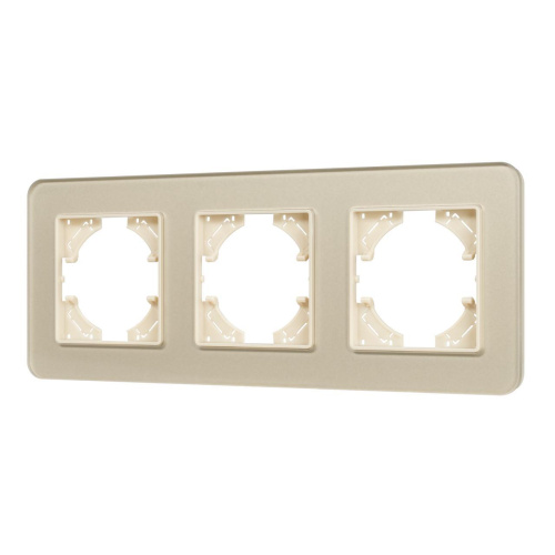 Рамка стеклянная FRM-OMALI-SFGS-3-GD Arlight 049715 Рамка стеклянная FRM-OMALI-SFGS-3-GD Arlight 049715