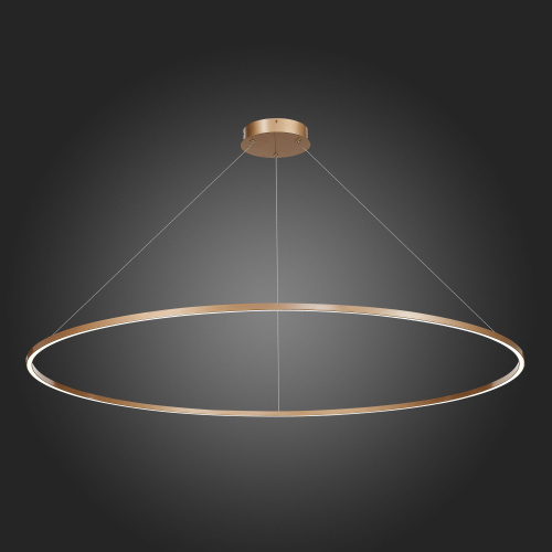 ST605.243.72 Светильник подвесной ST-Luce Золотистый/Белый LED 1*72W 4000K Подвесные светильники фото 5