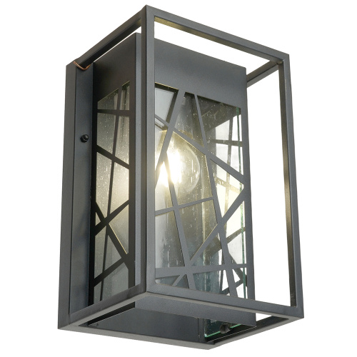 Светильник садово-парковый Feron PL641 на стену 60W 230V E27, черный фото 4