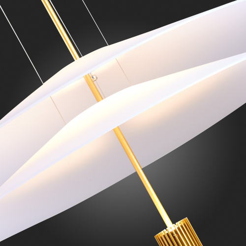 SL6101.203.01 Люстра подвесная ST-Luce Золотистый/Белый LED 1*10W 3000K ISOLA фото 3