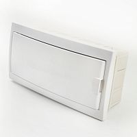 Бокс встраиваемый STEKKER EBX50-2/12-20 12 модулей, белый, пластик, серия ArcaClass