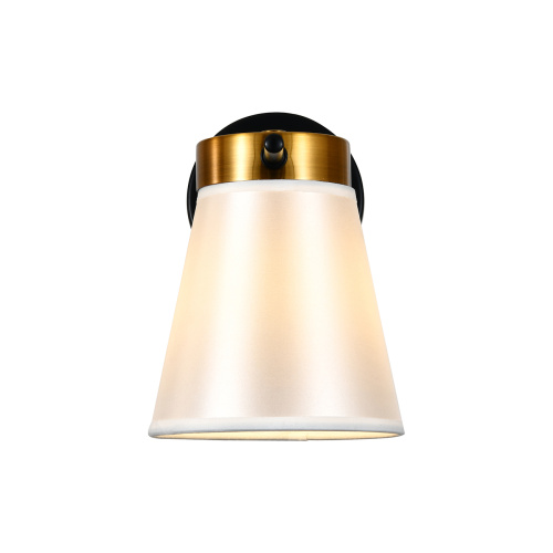 Настенный светильник 120005/1W E14*40W Black/Gold фото 3