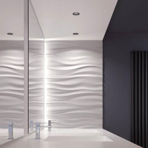 Светильник встраиваемый Andi GU10 черный IP44 25061/01 фото 2