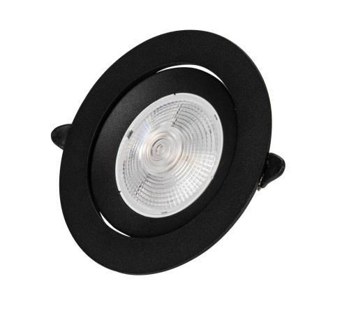 Встраиваемый точечный светильник черный LED 10Вт D10см Zortes RAIZ ZRS.57796.10 Встраиваемый точечный светильник черный LED 10Вт D10см Zortes RAIZ ZRS.57796.10