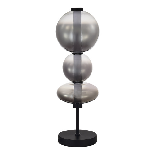 SL6119.404.18 Прикроватная лампа ST-Luce Черный/Дымчато-Серый LED 1*18W 3000K PERLINA фото 6