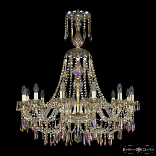 Люстра хрустальная 1403/12/300/XL-95 G M801