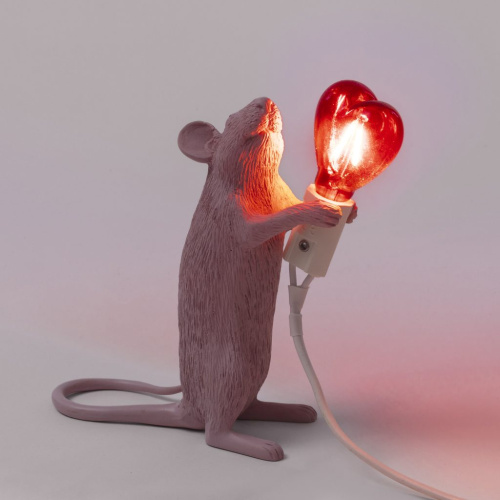 Настольная лампа Mouse Lamp Love Edition USB фото 7