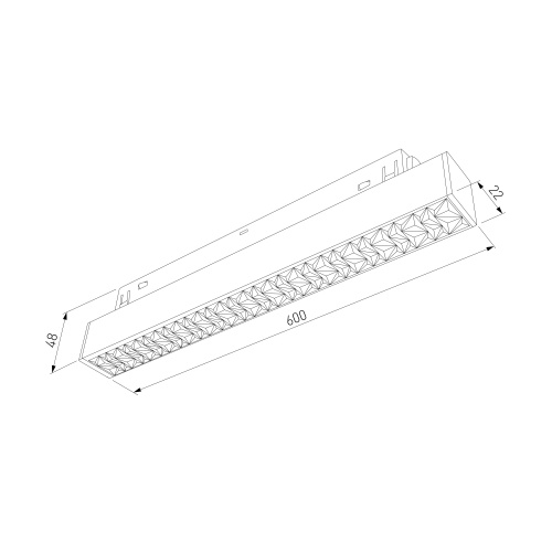Slim Magnetic Трековый светильник 20W 4000K черный 85531/01 фото 4