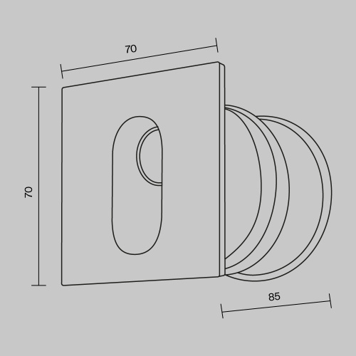 Подсветка для лестниц Outdoor O022-L3GR фото 2