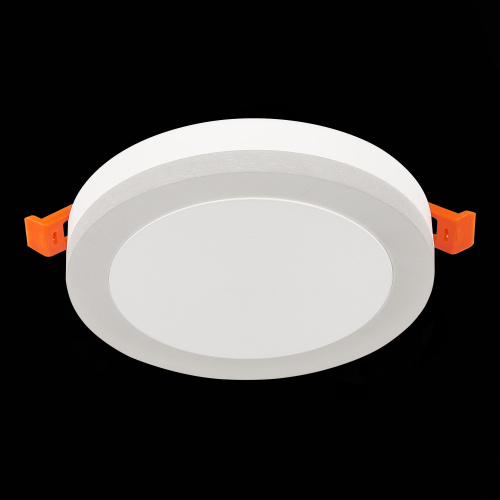 ST104.542.06 Светильник встраиваемый Белый LED 1*6W 4000K 468Lm Ra>80 120° IP20 D110xH20 170-240V Встраиваемые светильники фото 7