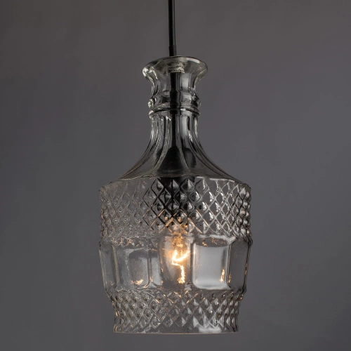 Подвесной светильник Arte Lamp CARAFFA A8066SP-1BK фото 2 Подвесной светильник Arte Lamp CARAFFA A8066SP-1BK фото 2