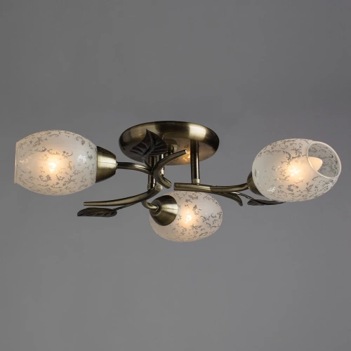 Потолочная люстра Arte Lamp ANETTA A6157PL-3AB фото 2