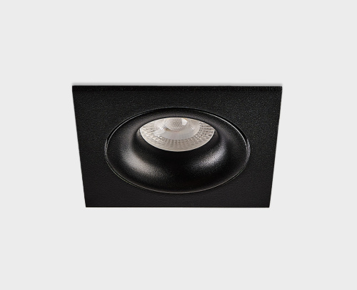 DE-201 black светильник встраиваемый поворотный фото 9