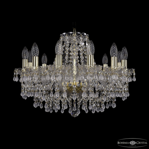 Люстра хрустальная 1410/12/195 G V0300 Bohemia Ivele Crystal (Богемия Ивеле Кристалл)