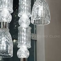 Подвесной светильник Cloyd LACONIA P3 / Ø30 см - хром (арт.11524)