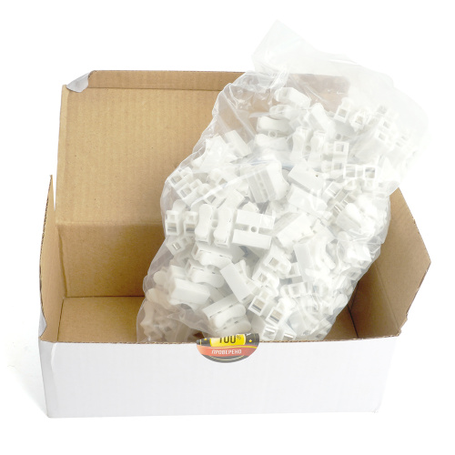 Клемма самозажимная 2-х контактная STEKKER, LD900-002 фото 5