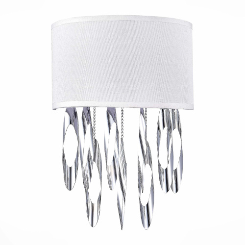 SL1353.101.01 Бра ST-Luce Хром/Белый E14 1*60W NETTUNO фото 4 SL1353.101.01 Бра ST-Luce Хром/Белый E14 1*60W NETTUNO фото 4