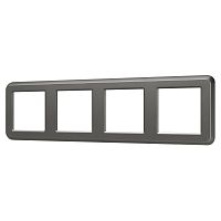 Рамка пластиковая FRM-VERSA-PL-4-GR Arlight 045189