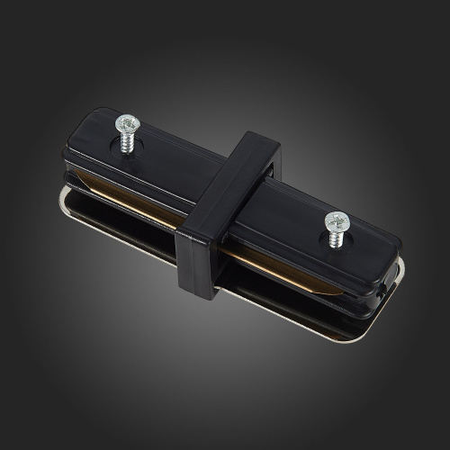 ST002.419.00 Коннектор прямой ST-Luce Черный BASE фото 3