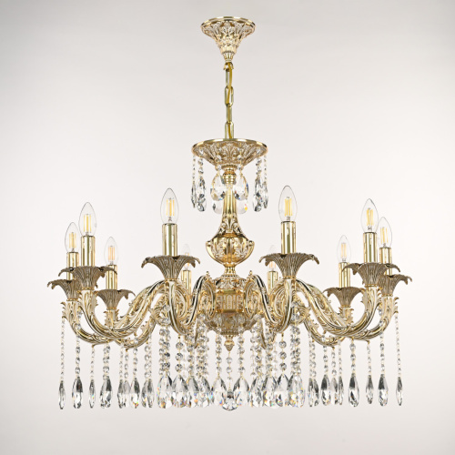 Люстра с хрустальными подвесками AL79101/10/250 A GW Bohemia Ivele Crystal (Богемия Ивеле Кристалл) фото 3 Люстра с хрустальными подвесками AL79101/10/250 A GW Bohemia Ivele Crystal (Богемия Ивеле Кристалл) фото 3