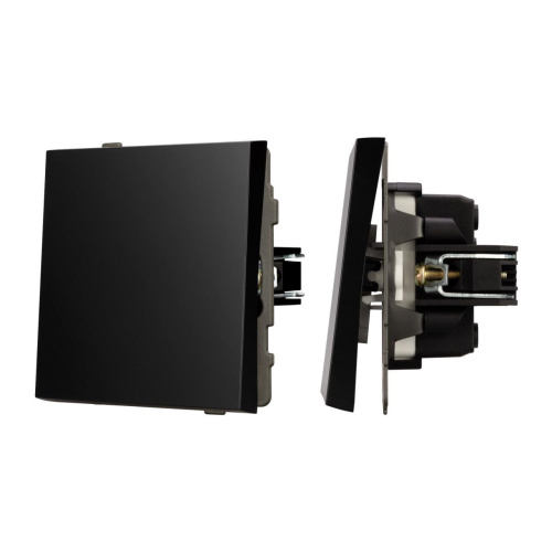 Механизм выключателя одноклавишный проходной SWT-TENDO-MKP1-PL-BK (230V, 10A) Arlight 054041 Механизм выключателя одноклавишный проходной SWT-TENDO-MKP1-PL-BK (230V, 10A) Arlight 054041