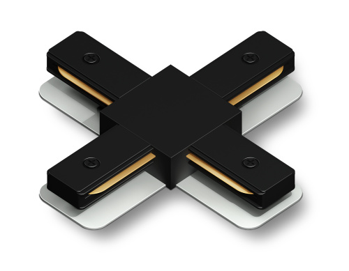 Коннектор X-образный токопроводящий Standard PRO 220В черный Коннектор X-образный токопроводящий Standard PRO 220В черный