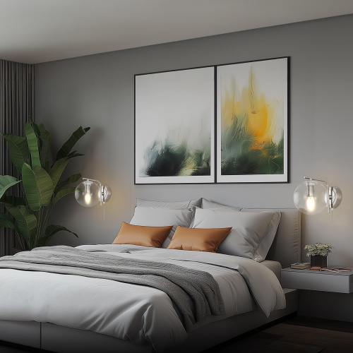 Citilux Томми CL102311 Бра с выключателем Матовый Хром фото 10 Citilux Томми CL102311 Бра с выключателем Матовый Хром фото 10
