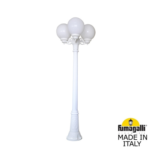 Fumagalli Садово-парковый фонарь FUMAGALLI ARTU BISSO/G250 3L G25.158.S30.WYE27 Fumagalli Садово-парковый фонарь FUMAGALLI ARTU BISSO/G250 3L G25.158.S30.WYE27