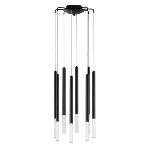 Комплект с подвесной люстрой Lightstar Tubo (574737+747147 (8шт) L8T747147