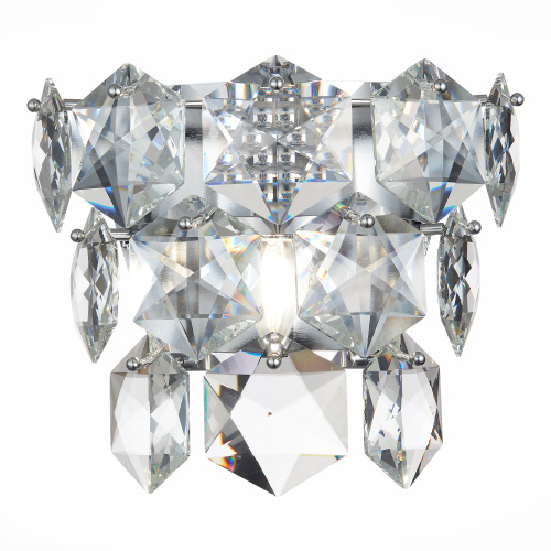 SL1631.101.01 Бра ST-Luce Хром/Прозрачный E14 1*40W VITERBO фото 4 SL1631.101.01 Бра ST-Luce Хром/Прозрачный E14 1*40W VITERBO фото 4