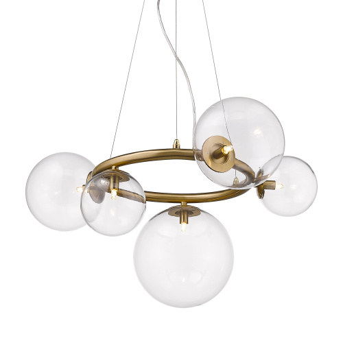 Люстра P68092-5 brass Люстра P68092-5 brass