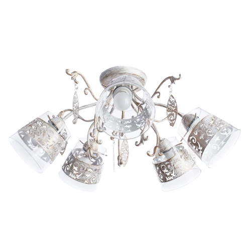 Потолочная люстра Arte Lamp CALICE A9081PL-5WG Потолочная люстра Arte Lamp CALICE A9081PL-5WG