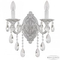 Бра с хрустальными подвесками AL7801B10/2/175 B WMN Bohemia Ivele Crystal (Богемия Ивеле Кристалл)
