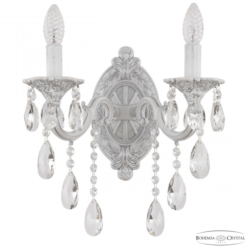 Бра с хрустальными подвесками AL7801B10/2/175 B WMN Bohemia Ivele Crystal (Богемия Ивеле Кристалл)