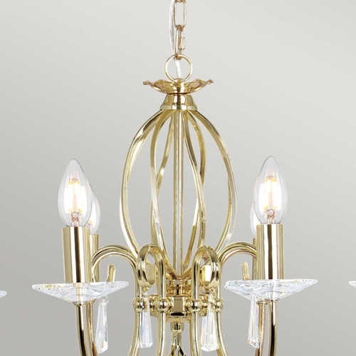 Люстра Elstead Interior, Арт. AG8-POL-BRASS фото 3
