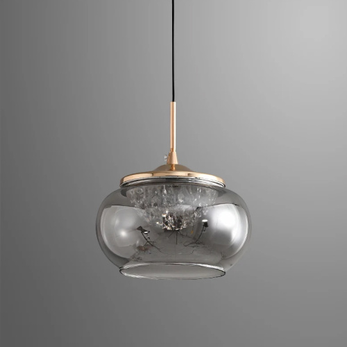 Подвесной светильник MT9128-1H gold/smoke фото 8