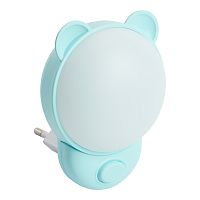 Светильник ночник Feron FN1171 1.2W 220V, синий