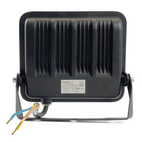 Светодиодный прожектор Feron.PRO LL-1000 IP65 50W 6400K черный фото 8