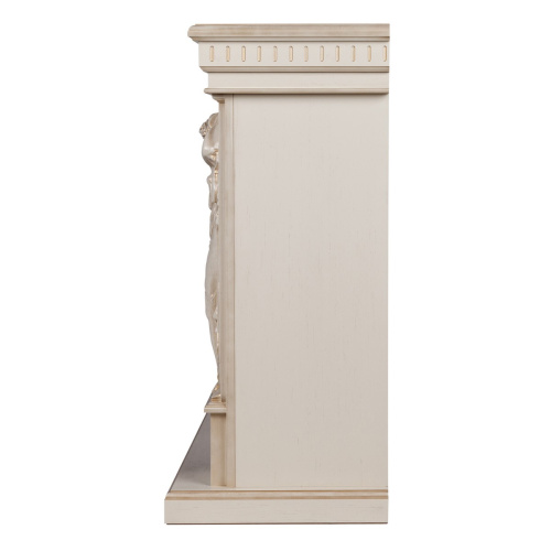 Электрокамин RealFlame Diva 33 WTбелый дуб с золотой патиной с очагом Epsilon 33 фото 4