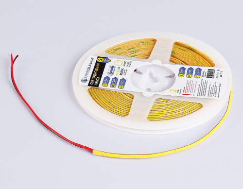 Светодиодная лента 24В COB 384Led 7Вт/м 4500K IP20 5м фото 5